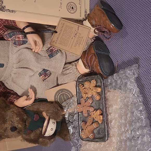 Boyds Yesterdays Child Jean & Nutmeg The Bakers Doll 4919 - Picture 4 of 8